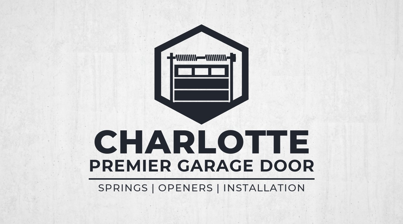 Charlotte Premier Garage Door Logo